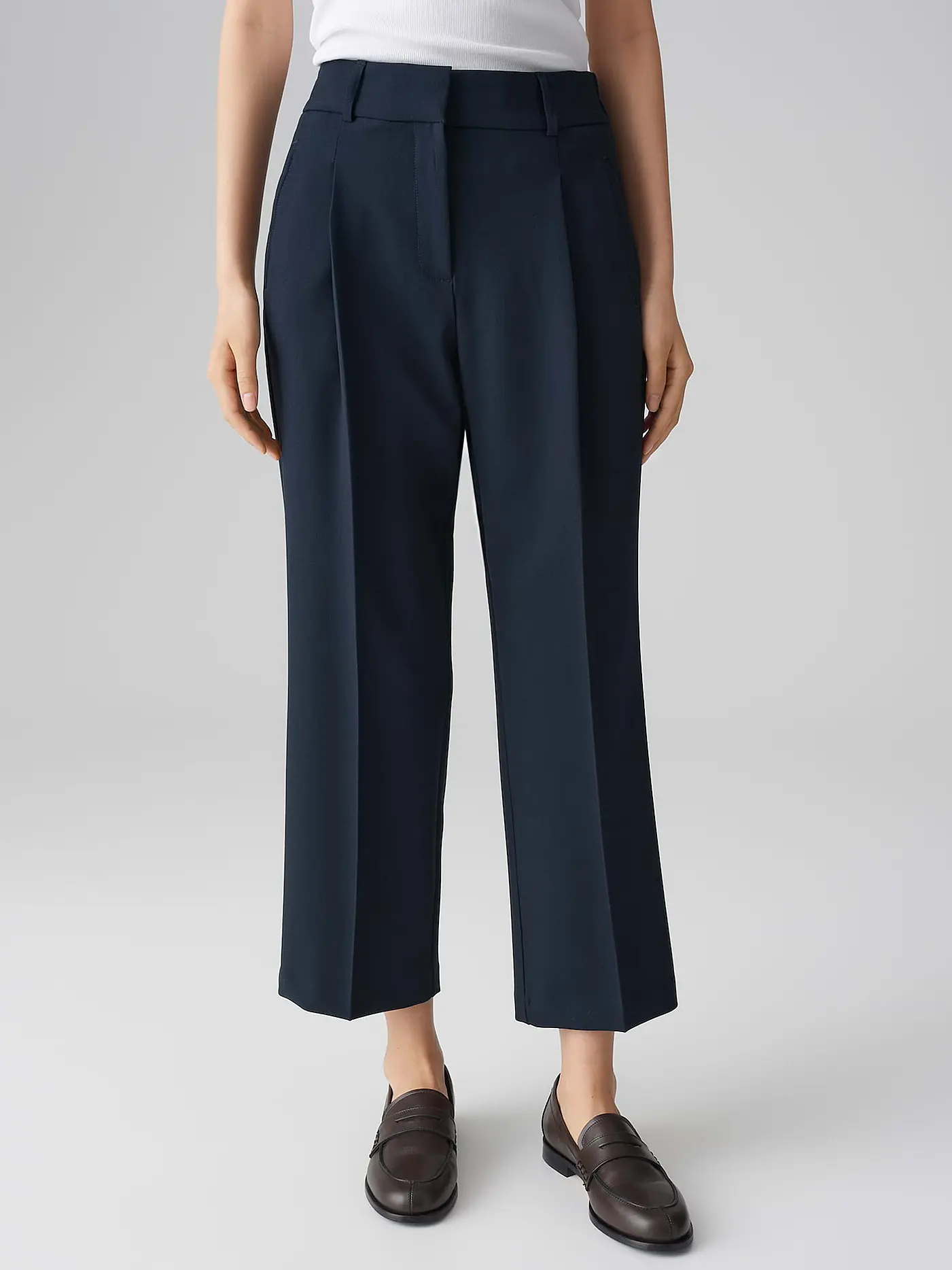 OPUS | Businesshose MEERI CITY | dunkelblau